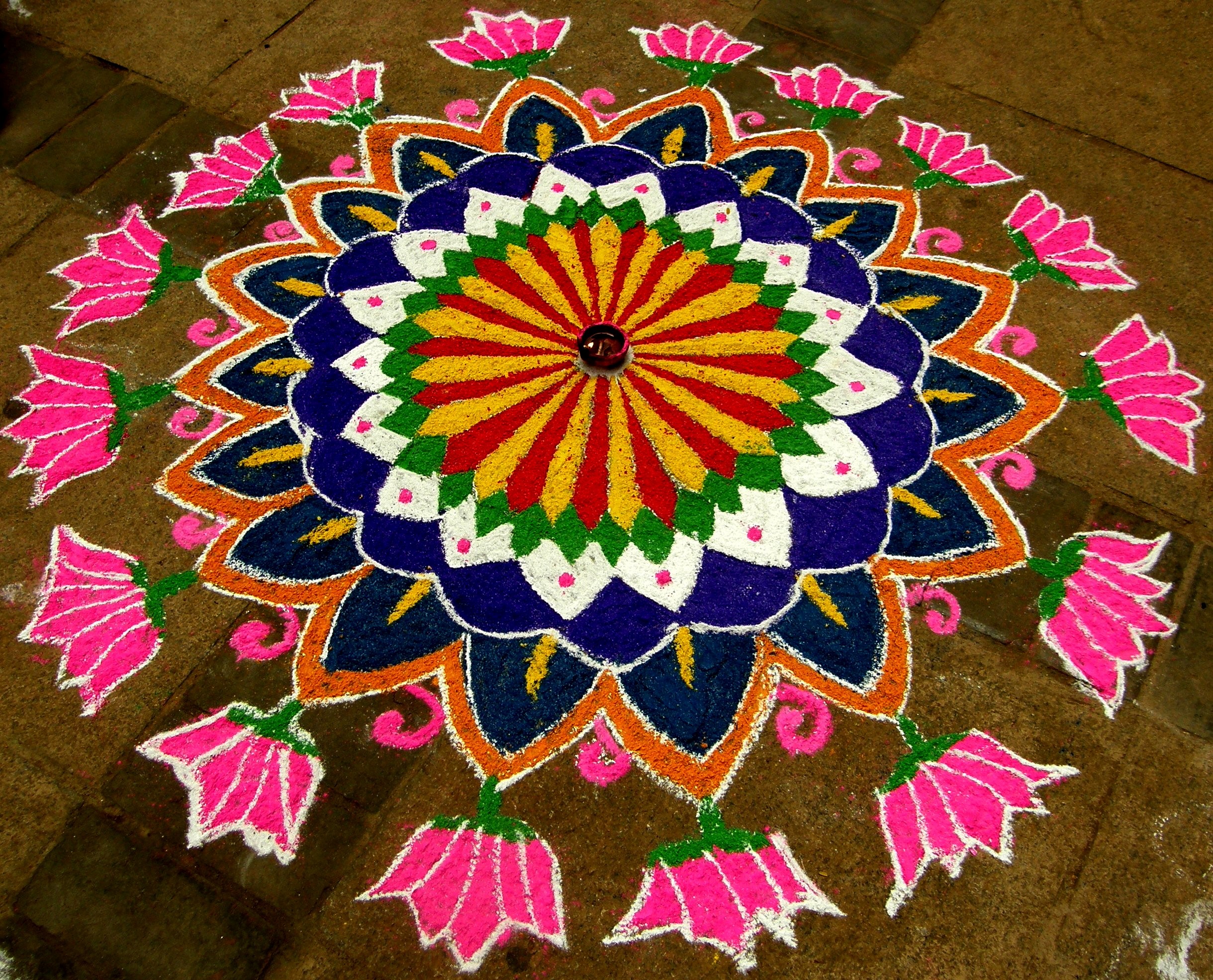 Rangoli Demo (in English) | Oshwal Association of the U.K.