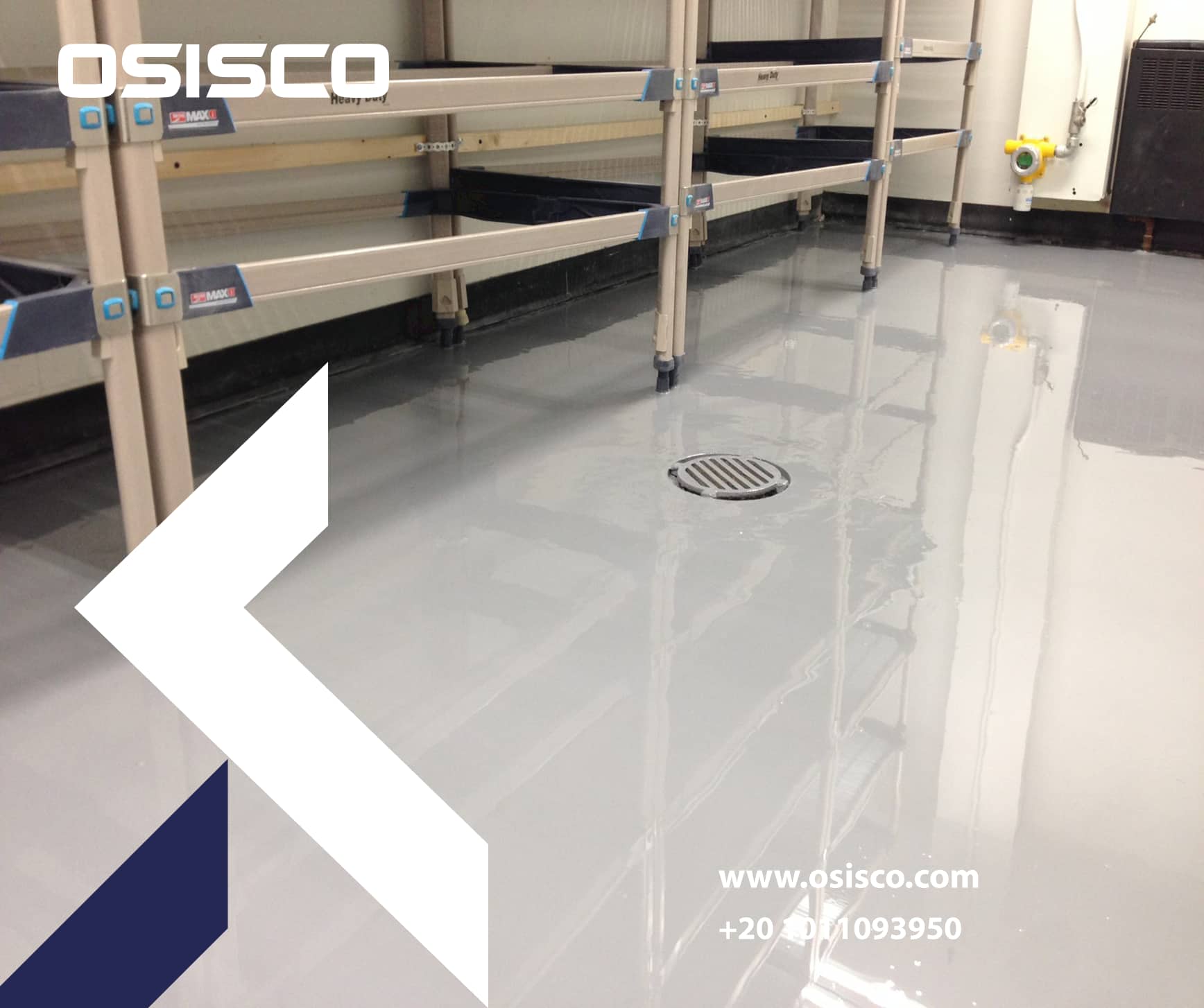 Selfleveling epoxy OSISCO