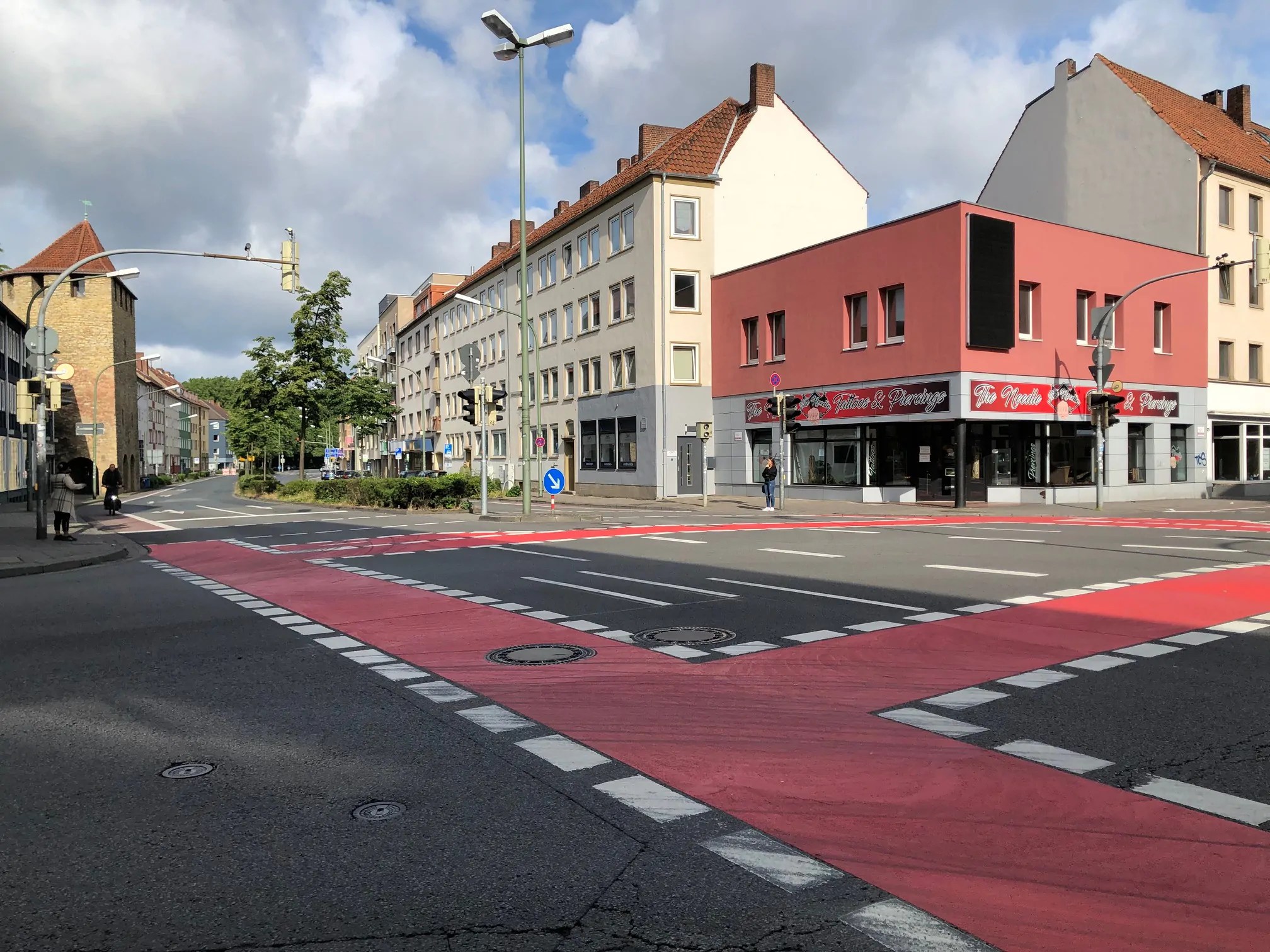 Stadt Osnabrück modernisiert Ampelanlage an der Kreuzung