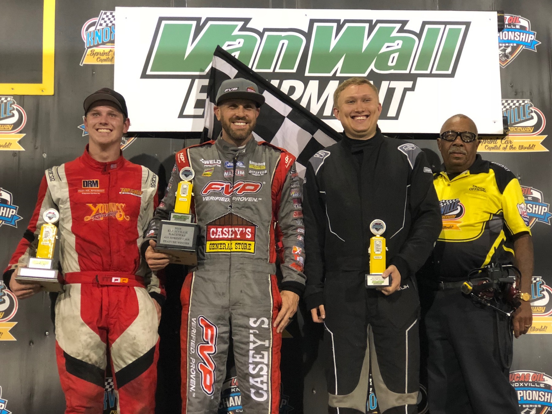 Brian Brown Earns Fifth Win of Season at Knoxville! Oskaloosa News