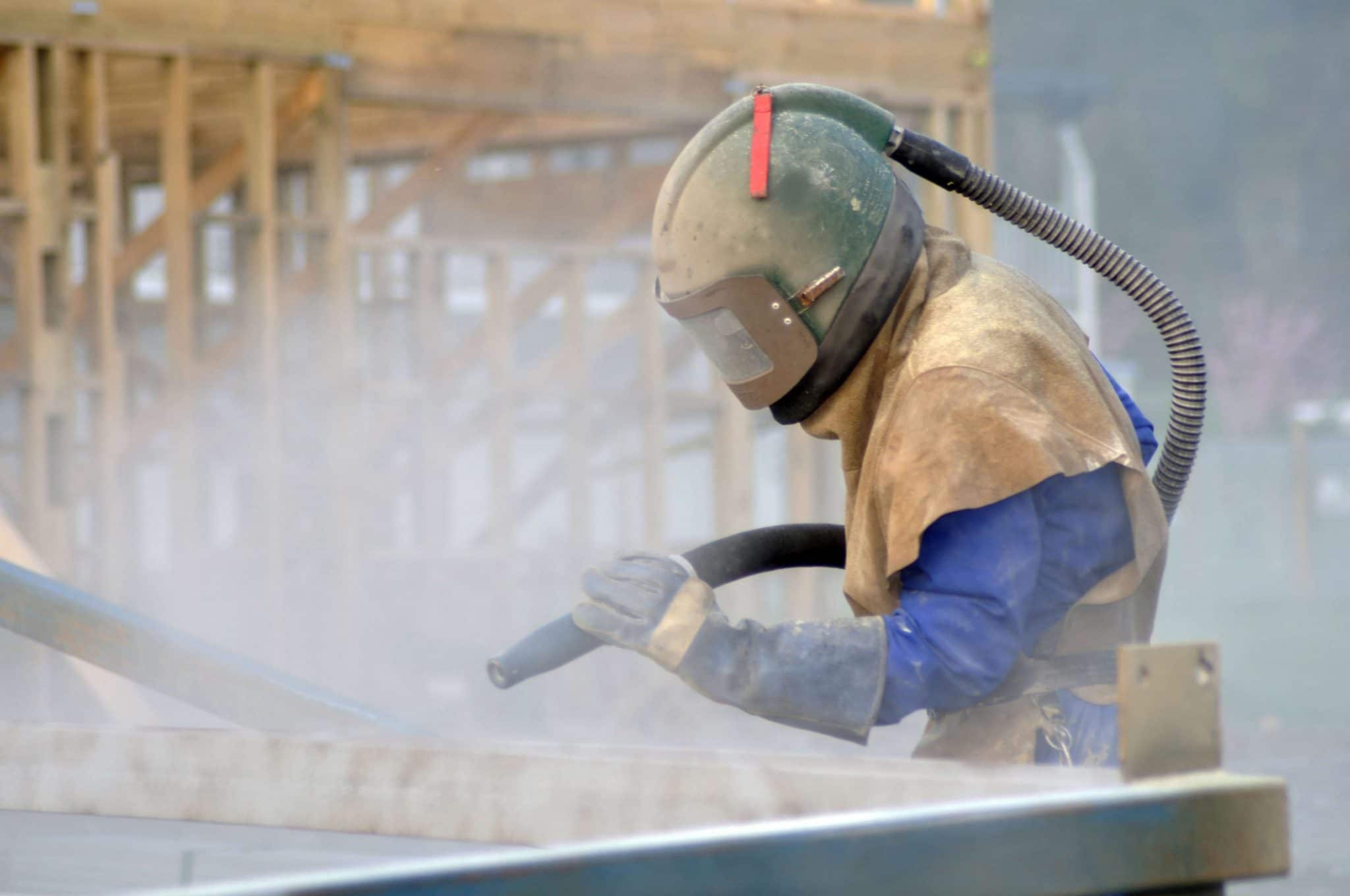 Sandblasting & Painting - OsmaCom for Steel & Concrete Industries
