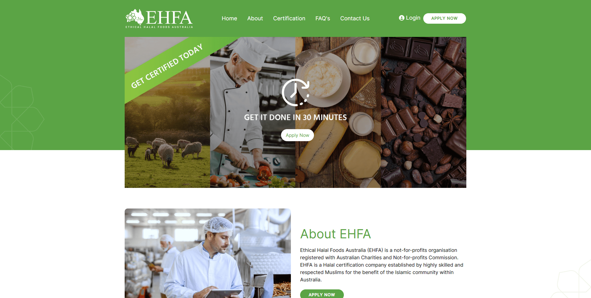 EHFA Australia - OSMiUM | Web Design, eCommerce, Mobile App Development