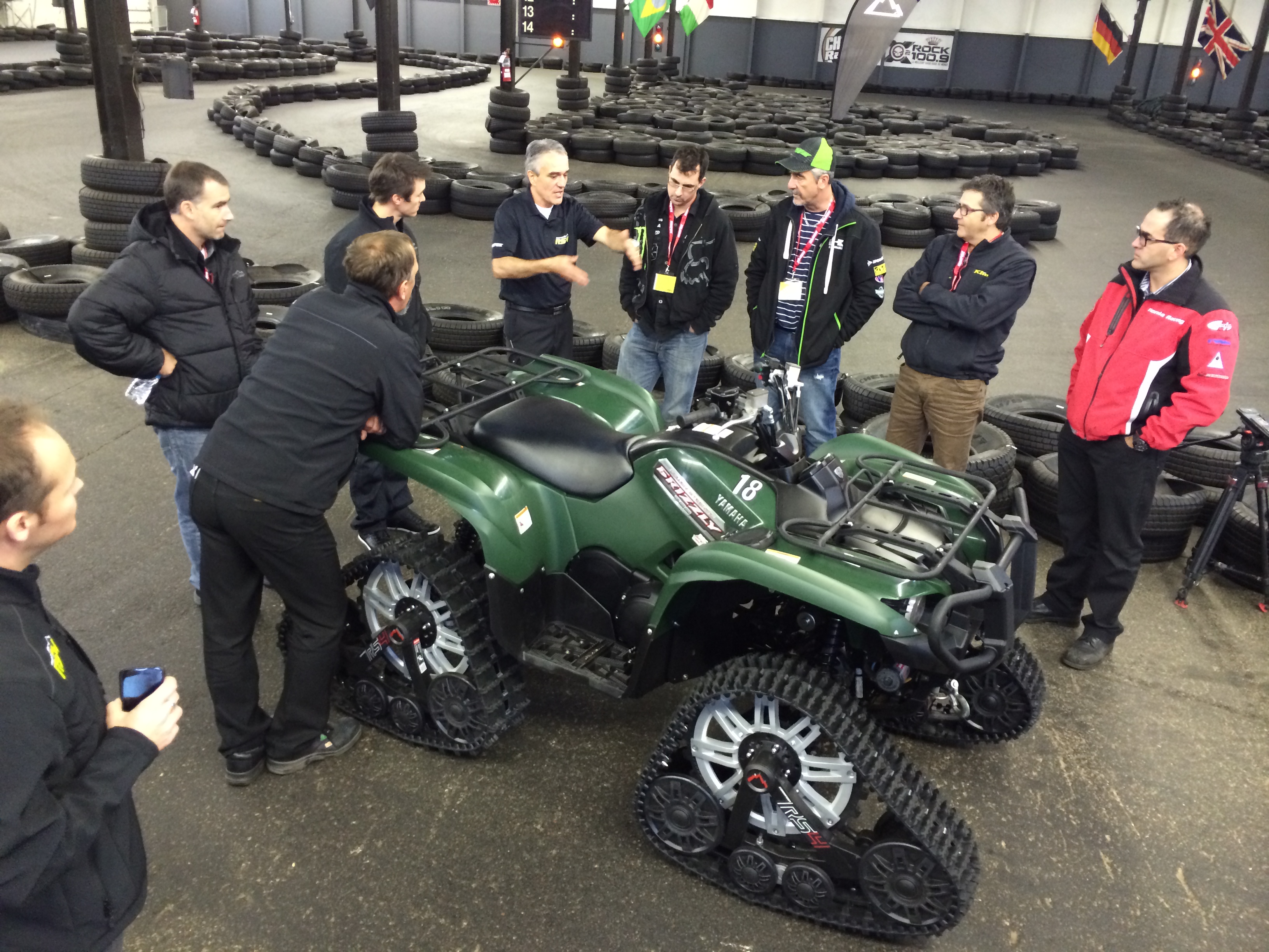 On Snow Magazine (OSM) Kimpex Wows Us With New RS4 ATV Track System