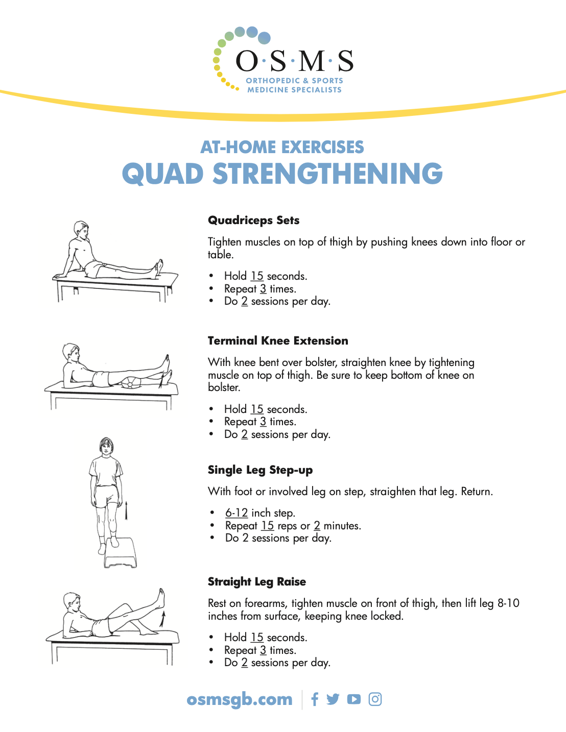 Physical Therapy Protocols OSMS Orthopedic and Rheumatology