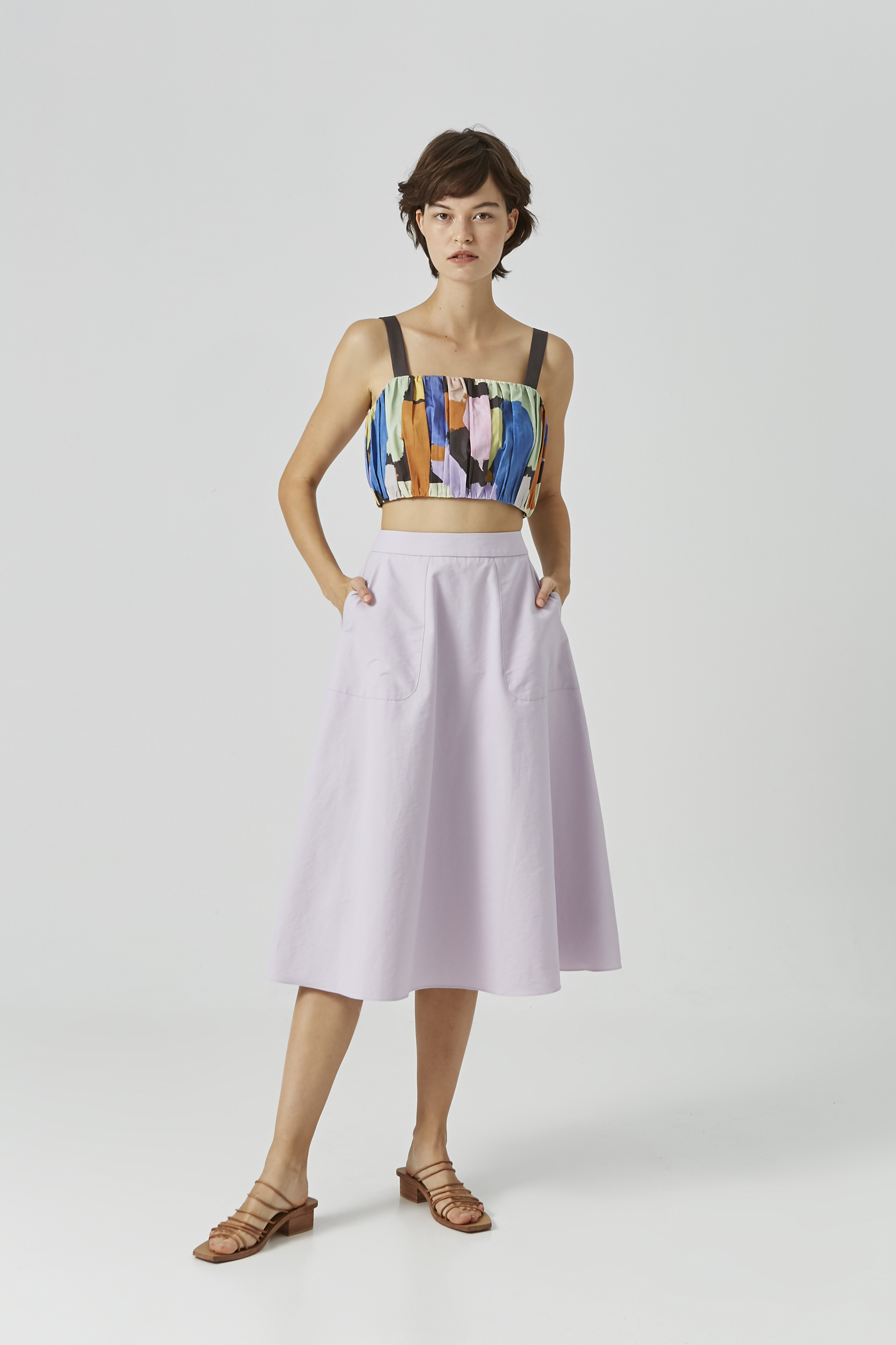 Cotton Aline Skirt Our Second Nature