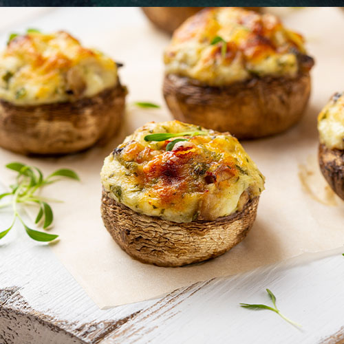 PORTOBELLOS RELLENOS CON ROQUEFORT Club Todos Somos Chef