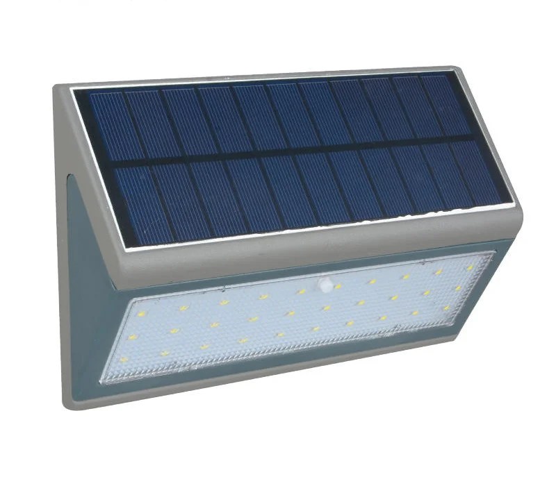 Lámpara Solar LED para pared 5W Paneles Solares y Electricidad