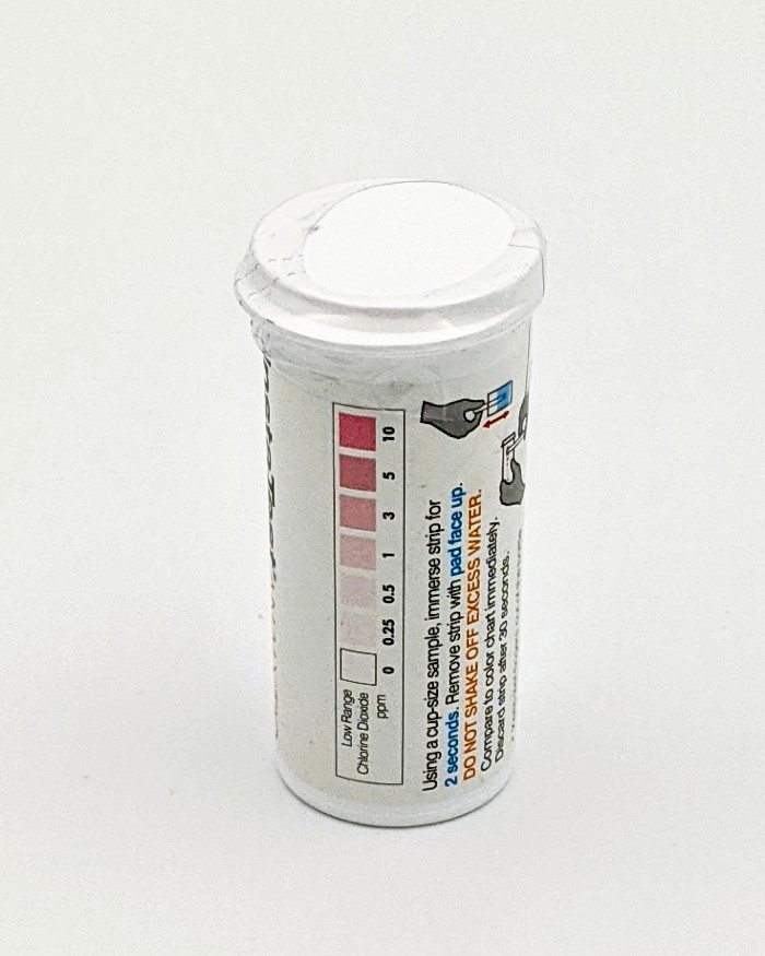 Chlorine Dioxide Test Strips Testing Reagents Osorno Enterprises