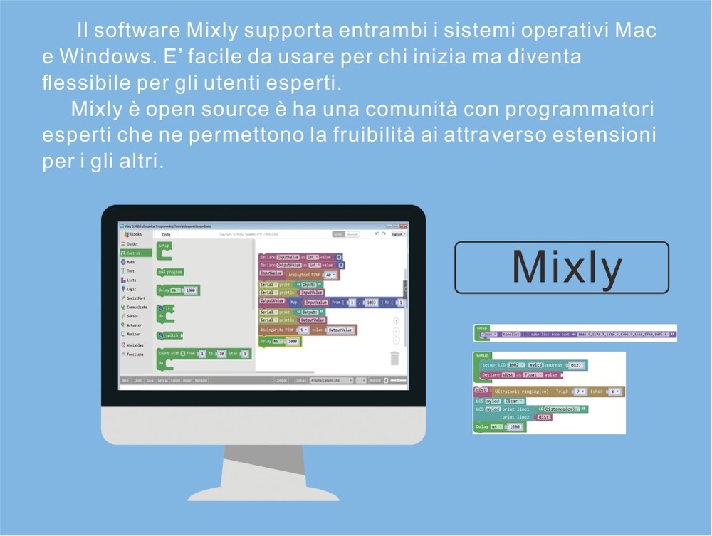 Mixly Graphical Programming Kit for Arduino(Model2019015800) «