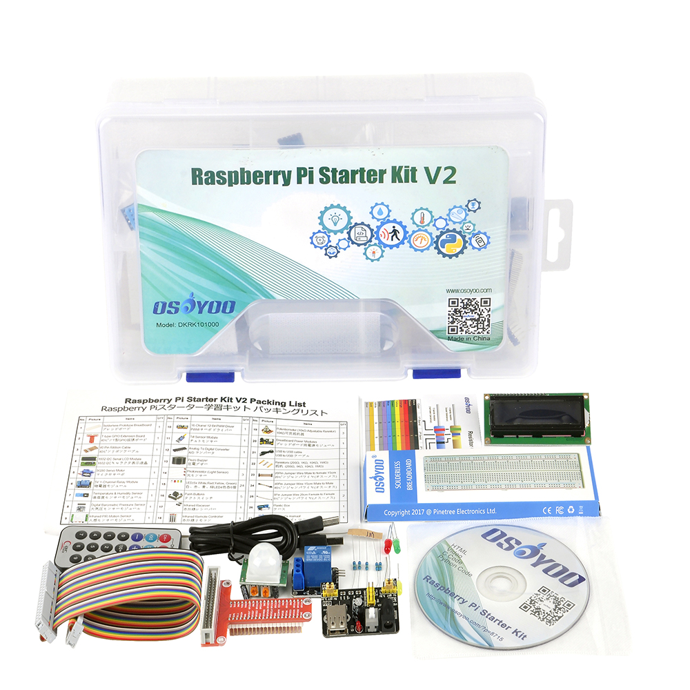 Osoyoo Raspberry Pi Starter Kit Projects Raspberry