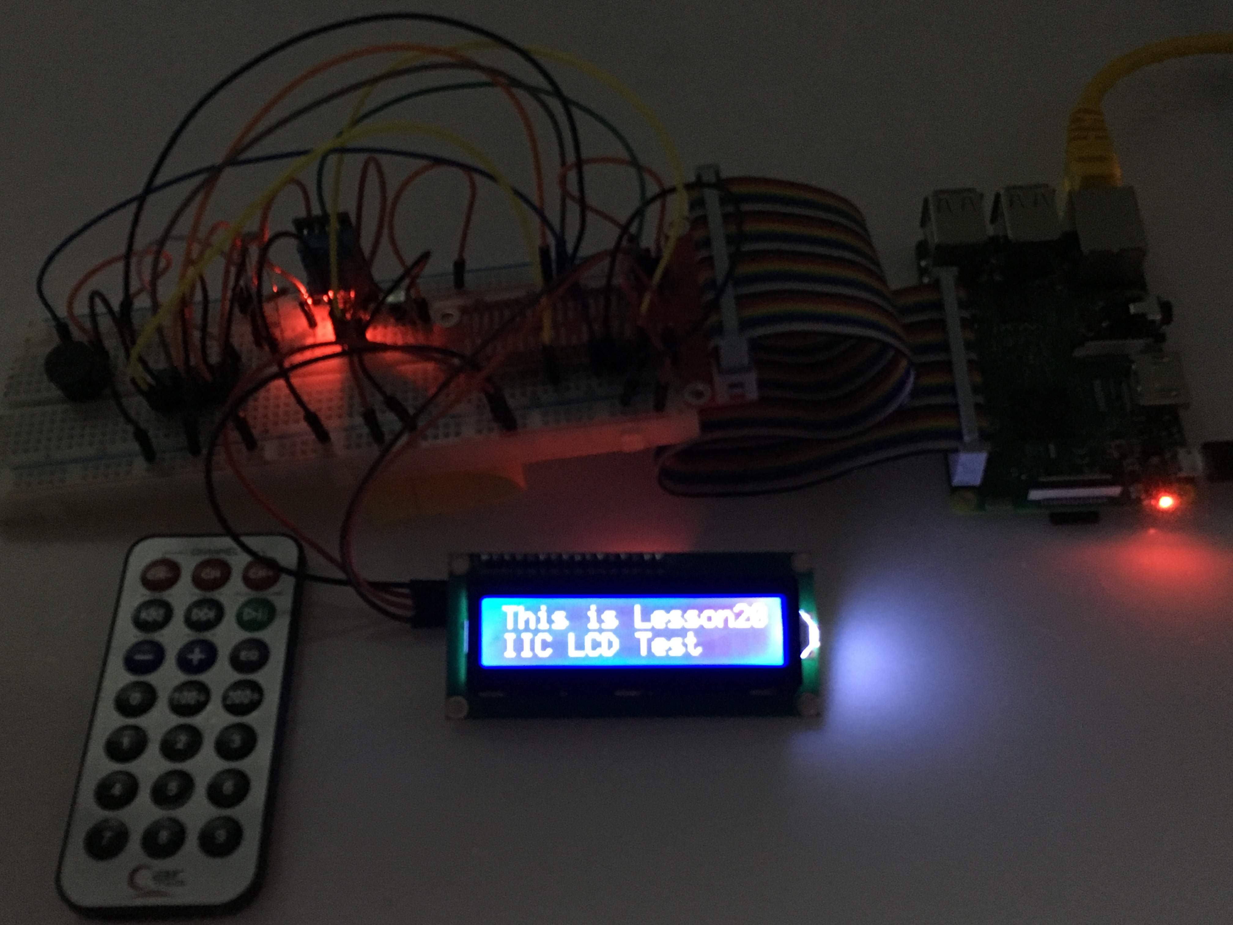 Raspberry Pi Starter Kit Lesson 20 Use Raspberry Pi Ir Remote To