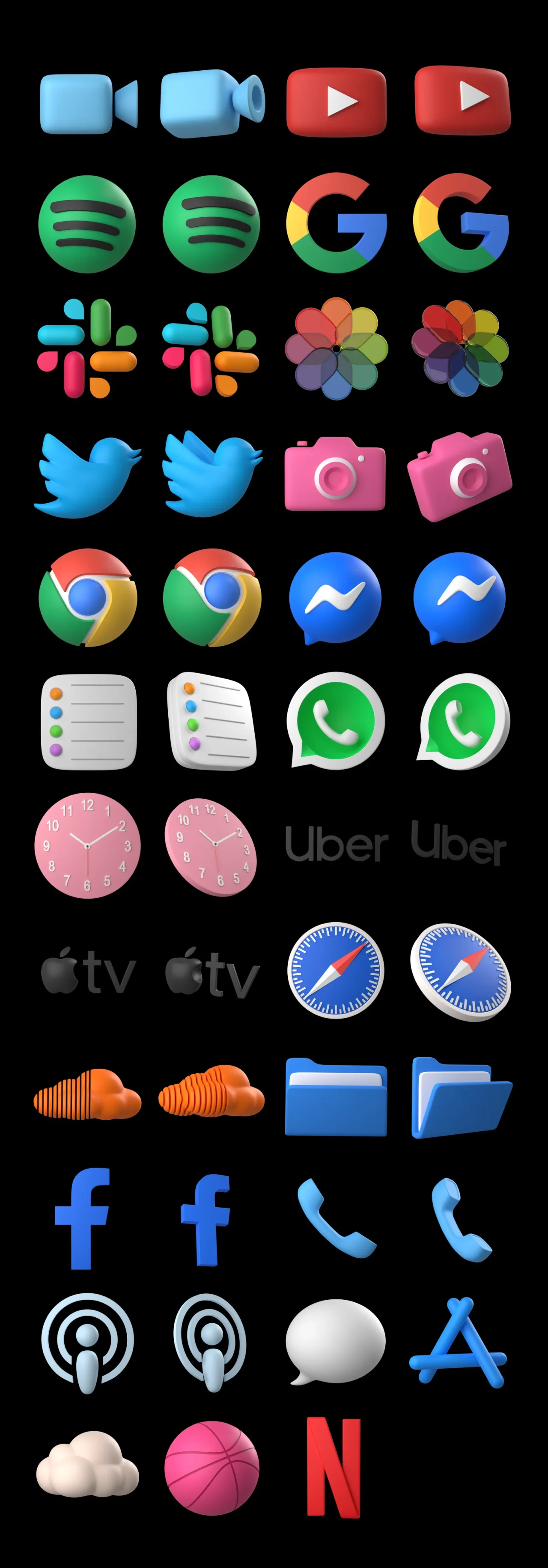 70+ 3D App Icons A MustHave for Your Design! Eagle Community