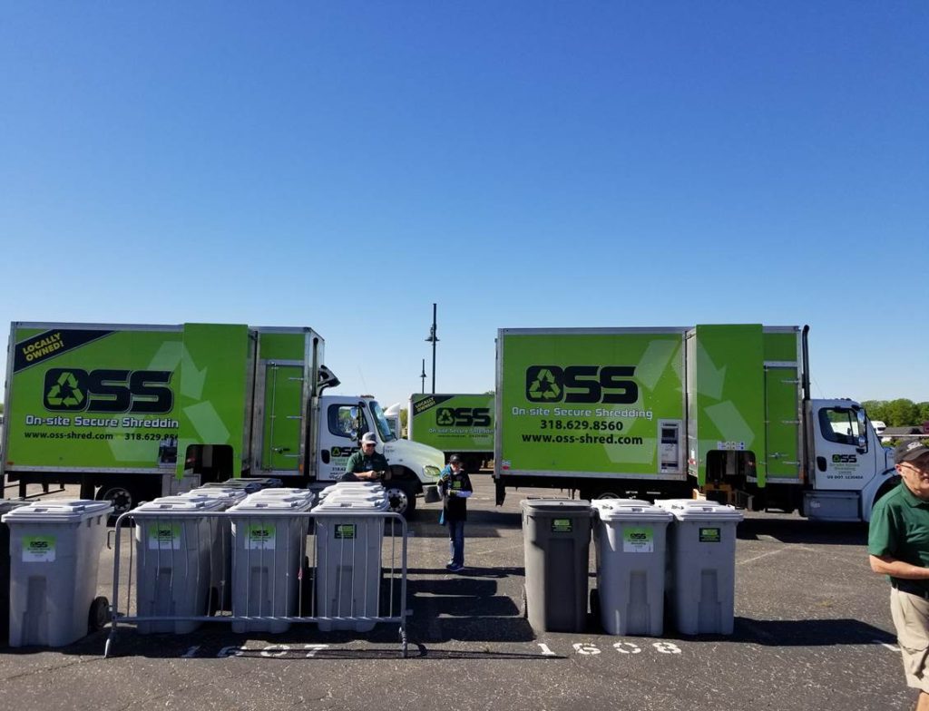 OnSite Secure Shredding in ShreveportBossier City Louisiana