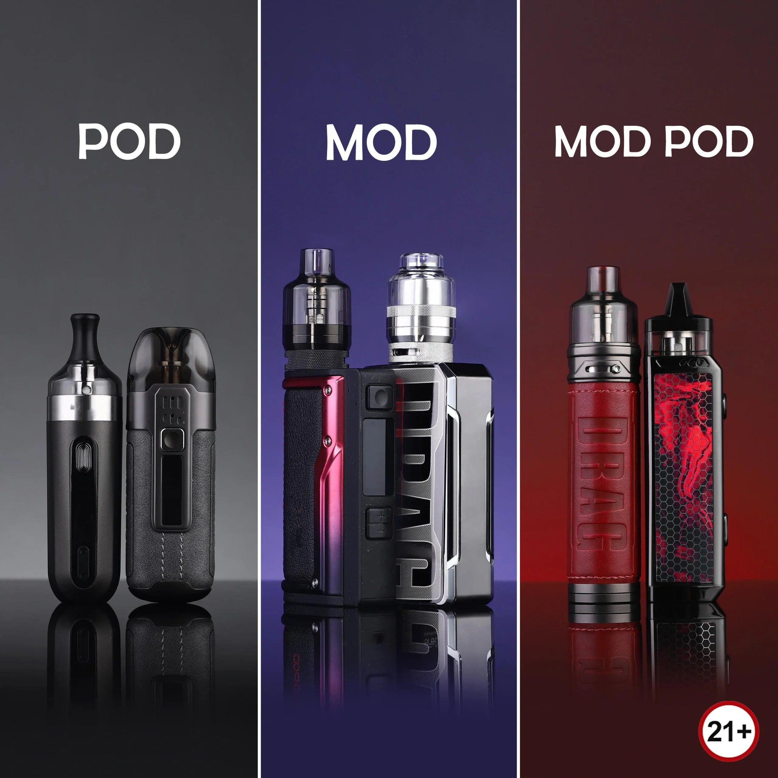 What’s The Difference Between Pods and Mods? Sikary Vape Official site