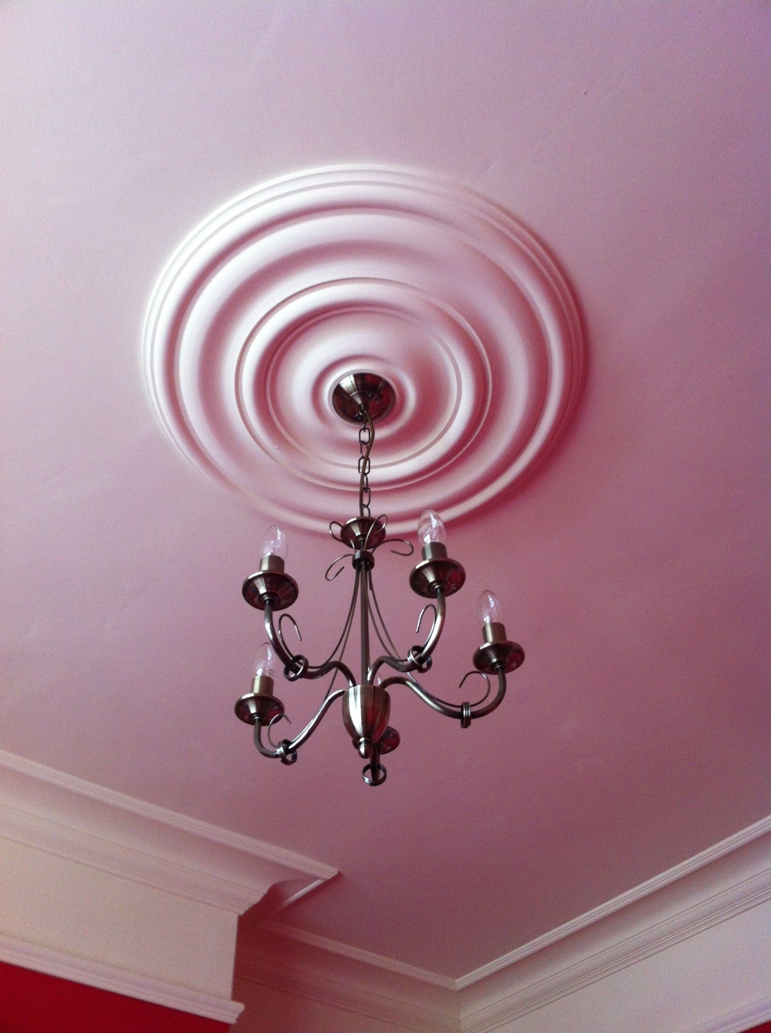 Ceiling Rose 214 Large Plain Cambridge Ossett Mouldings Ltd