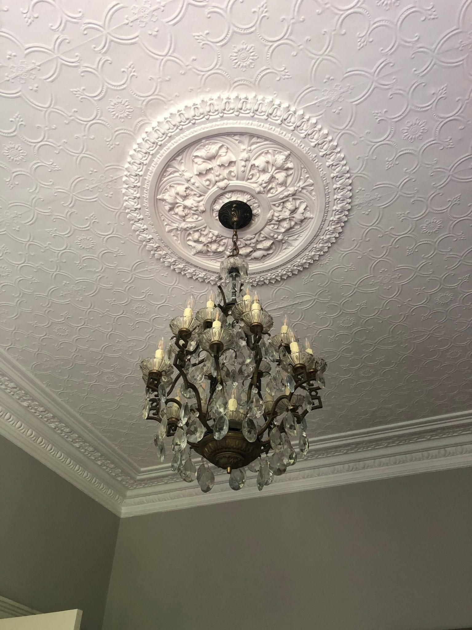 Ceiling Rose 207 Large Victorian Ossett Mouldings Ltd
