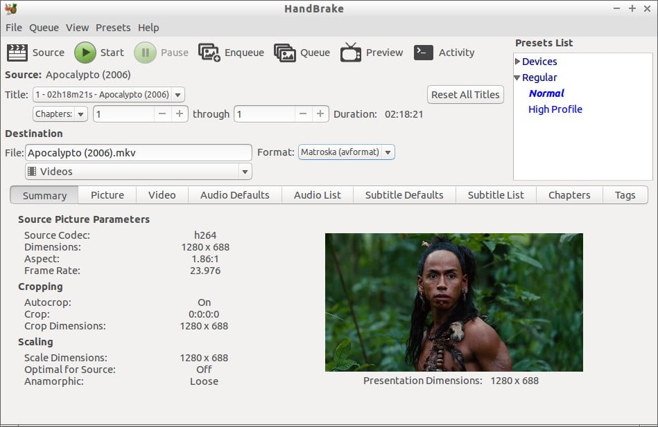 Encode High Quality Movies and Videos Using Handbrake OSTechNix