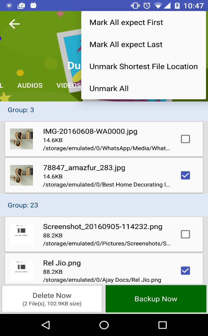 Remove duplicate files In Android with Duplicate Files Fixer OSTechNix
