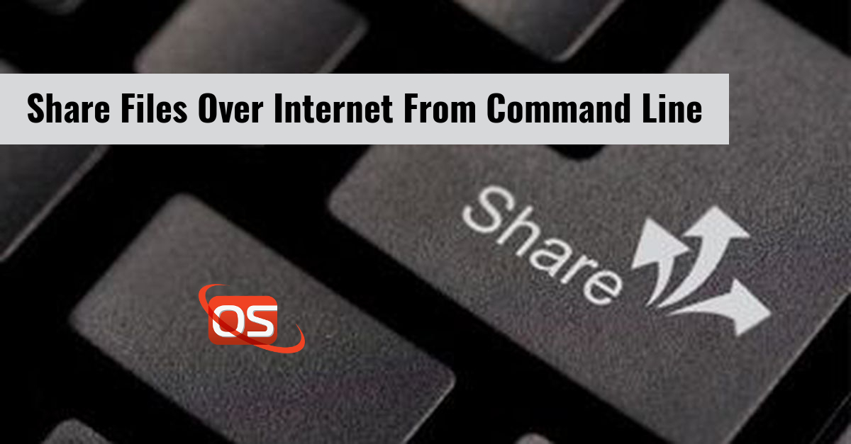 Share Files Over From Command Line Using Transfer.sh
