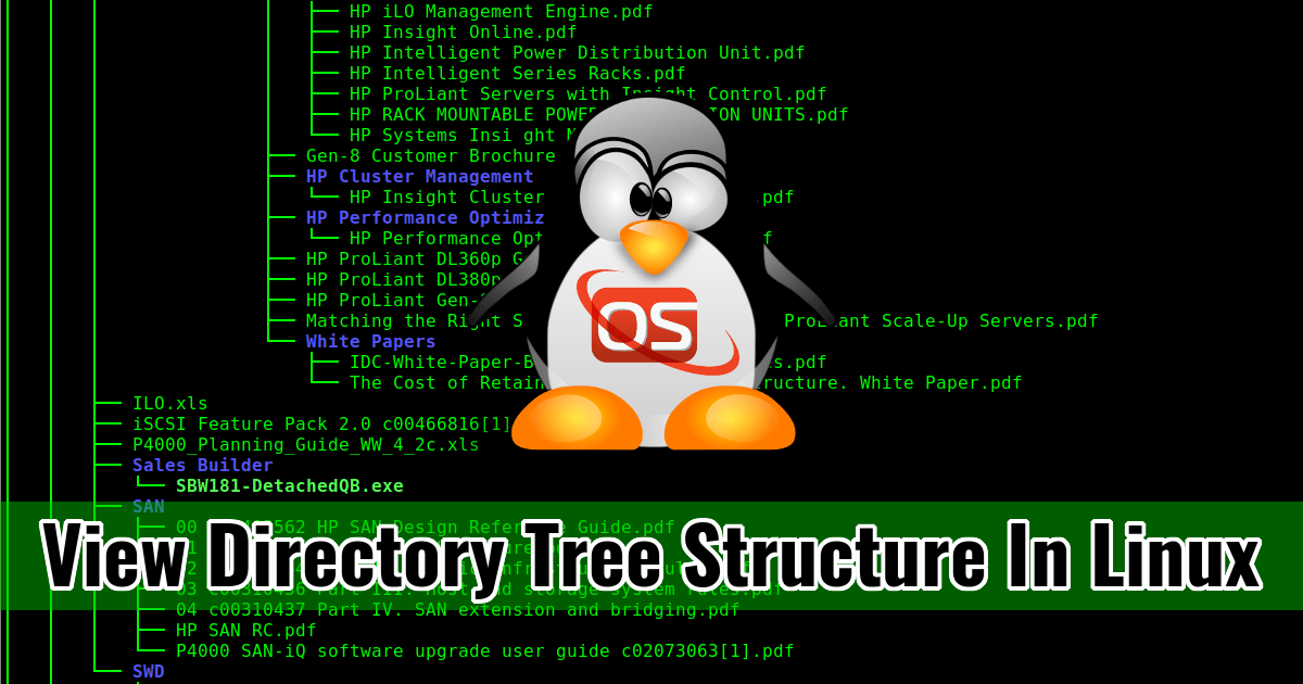 How To View Directory Tree Structure In Linux OSTechNix