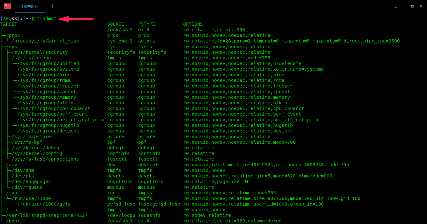 How To Find The Mounted Filesystem Type In Linux OSTechNix