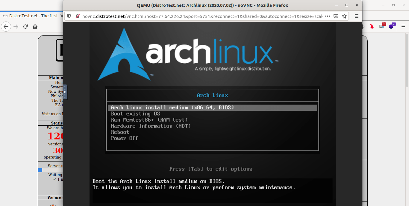 Test Linux And Unix Operating Systems online With Distrotest OSTechNix