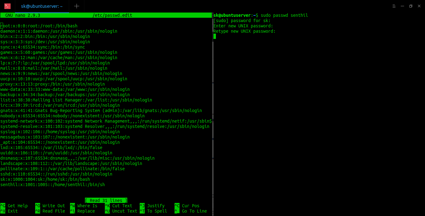 The Right Way To Edit /etc/passwd And /etc/group Files In Linux