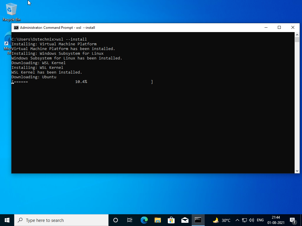 Install Windows Subsystem For Linux With Single Command Guides