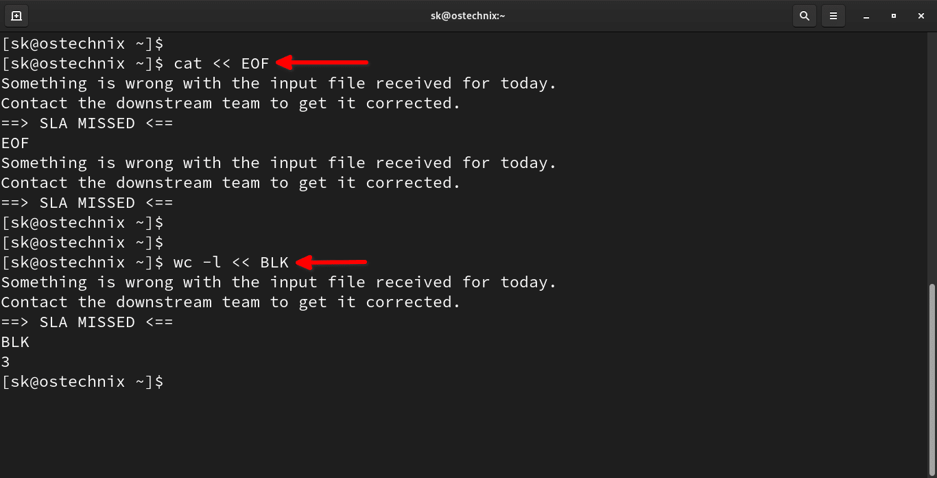 Bash Heredoc Tutorial For Beginners OSTechNix