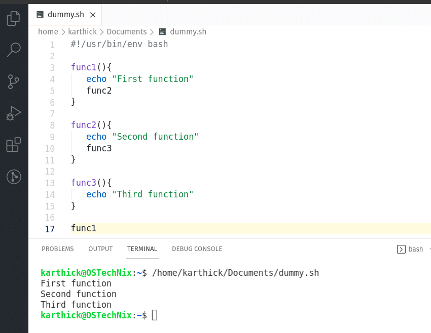 Bash Scripting Functions Explained With Examples OSTechNix
