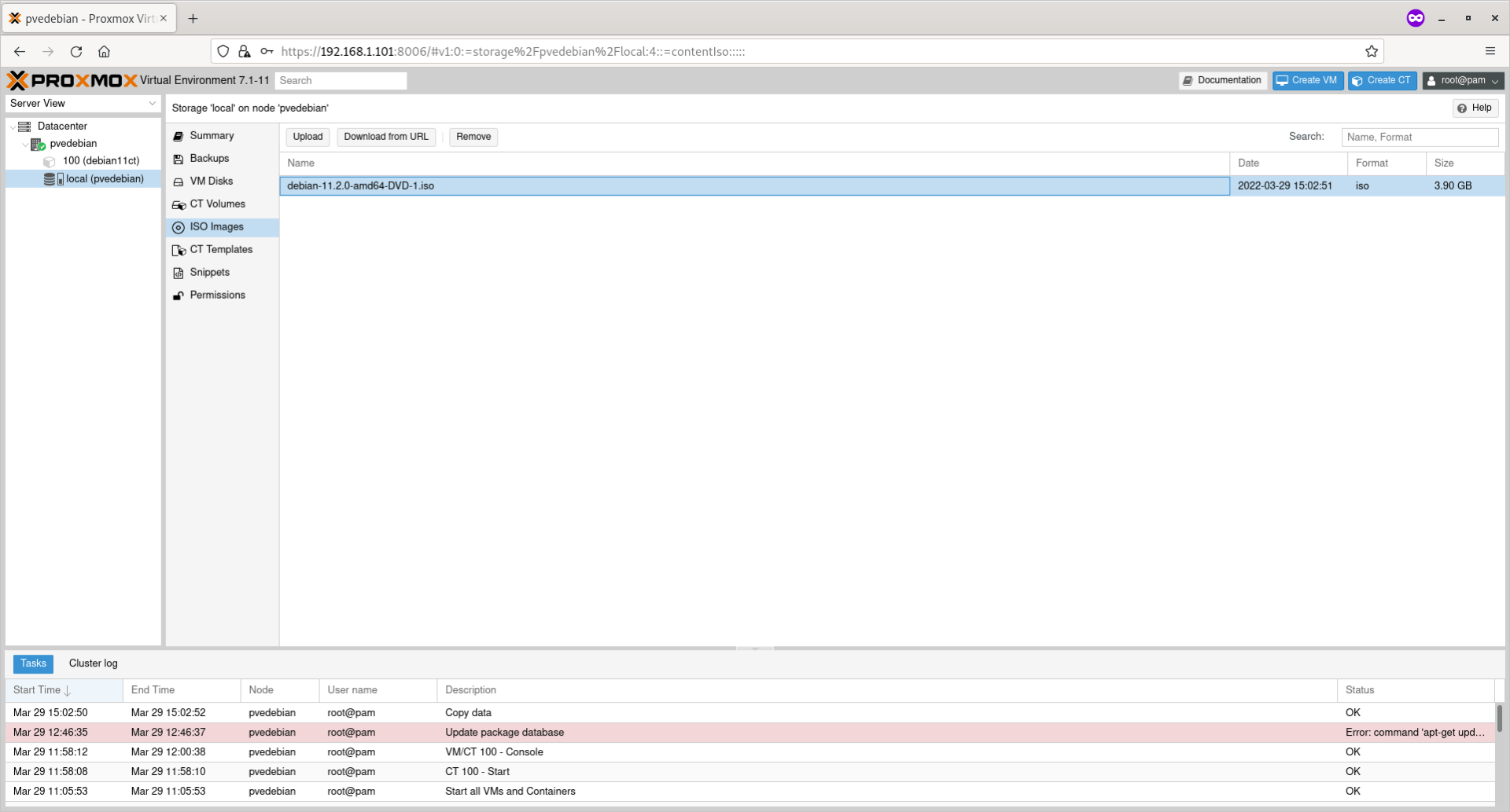 Create Proxmox Virtual Machines From Proxmox  UI OSTechNix