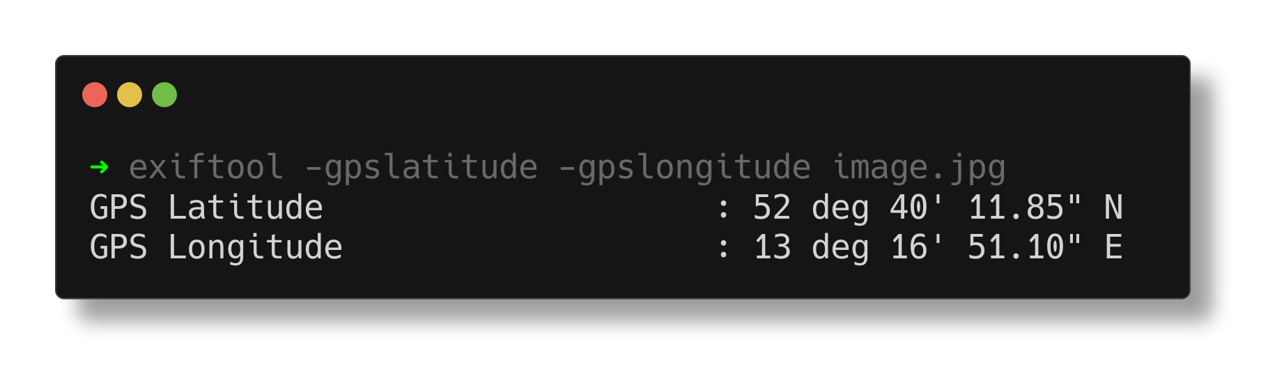 How To Manage Image Metadata Using ExifTool In Linux OSTechNix