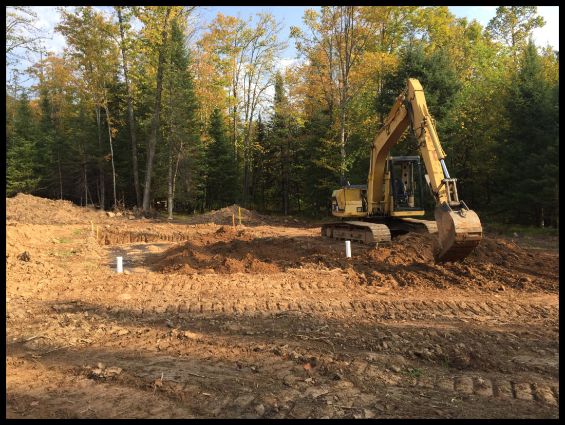 Osterlund Excavating Iron River MI Excavation Contractor