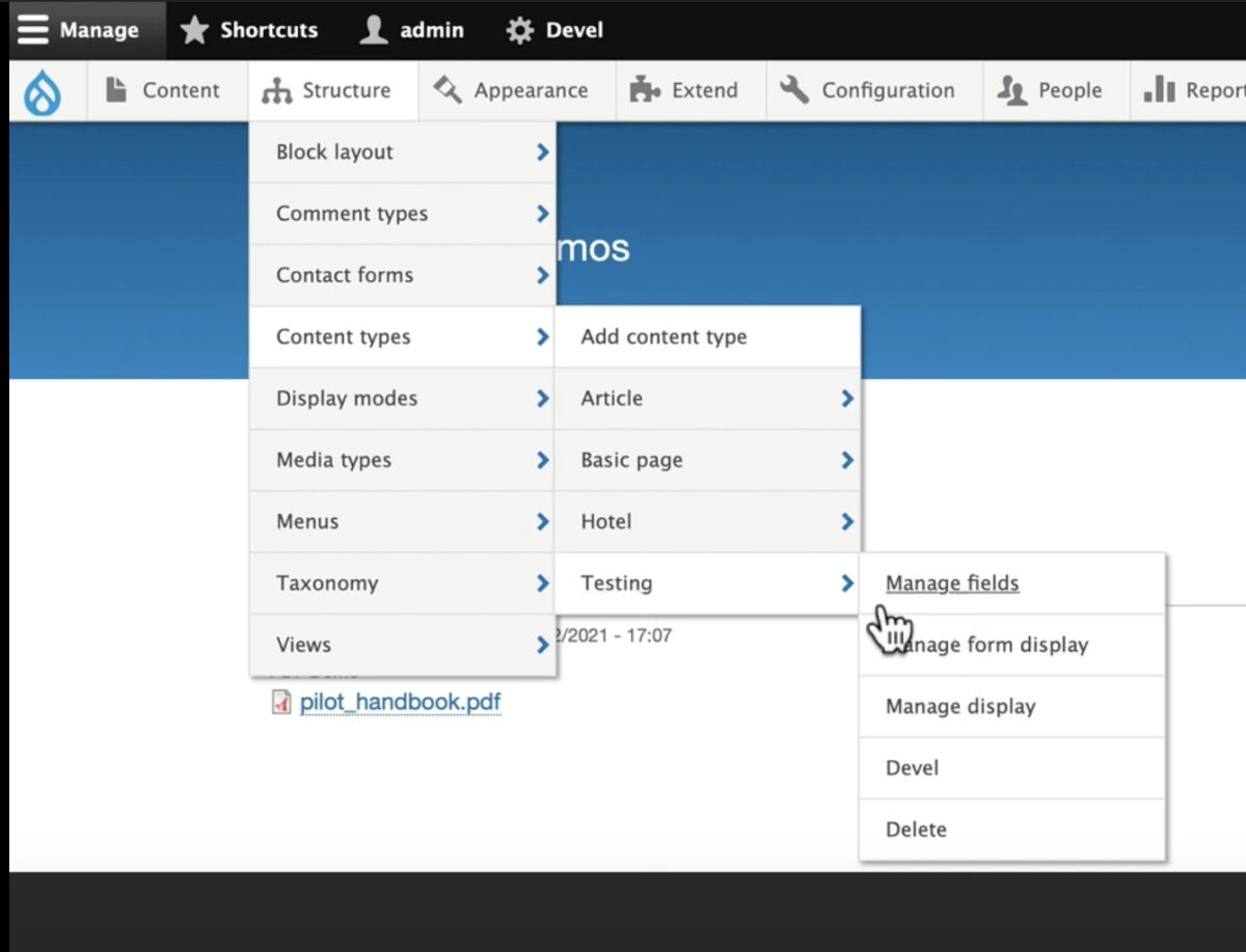 OSTips How to Display a PDF in Browser with Drupal 9 & 8 OSTraining