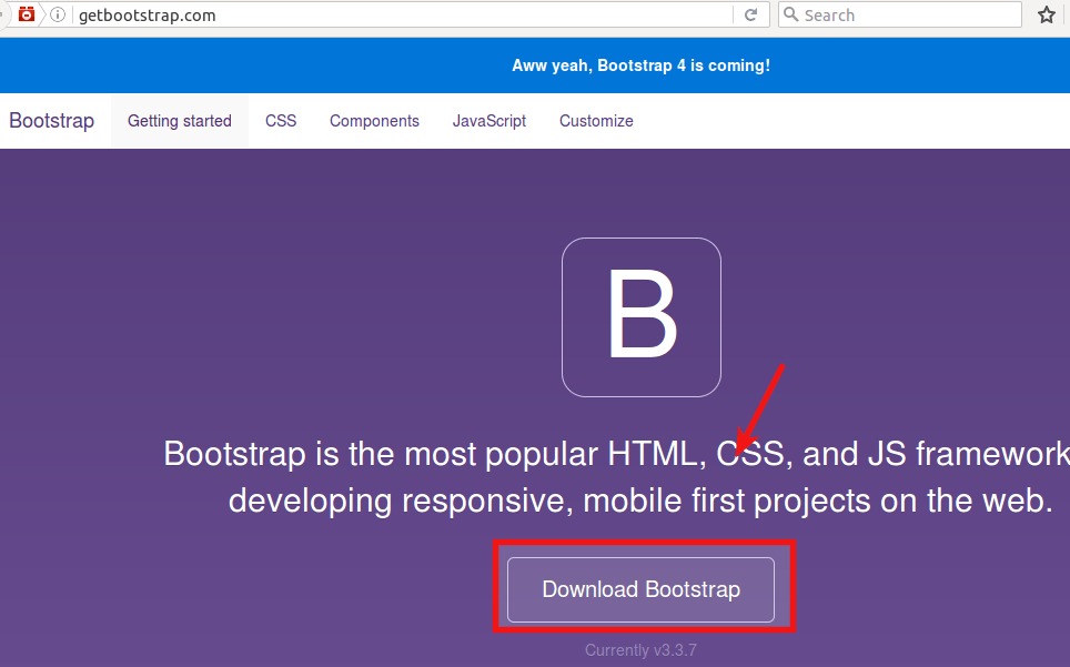 How to Create the Standard Bootstrap Navbar and Button for Mobile