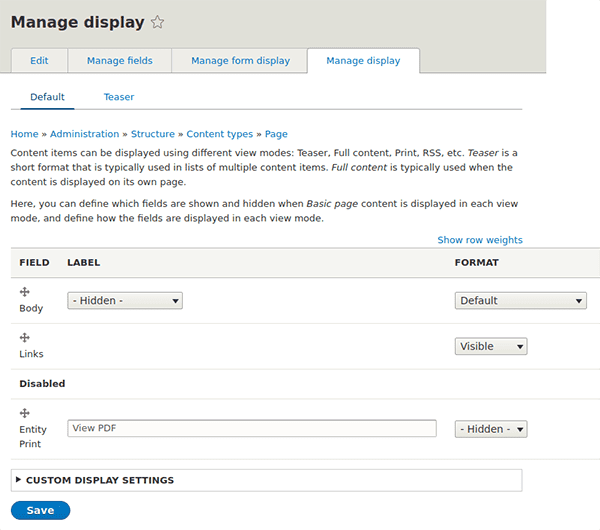 How to Use Entity Print in Drupal 8 OSTraining