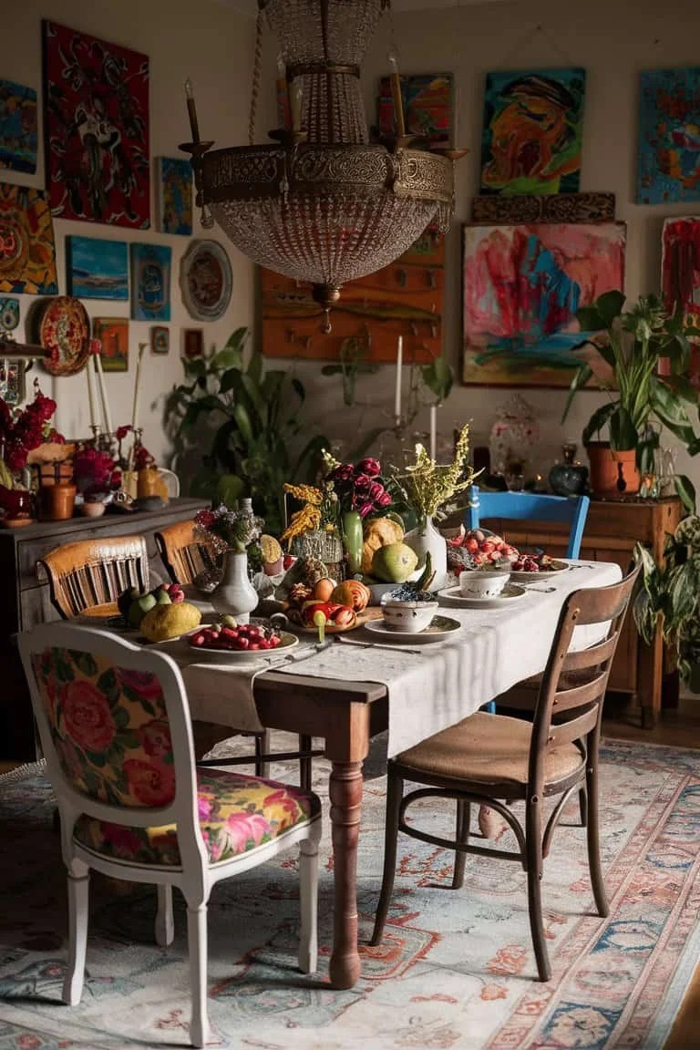 10 Boho Dining Rooms That'll Make You Swoon