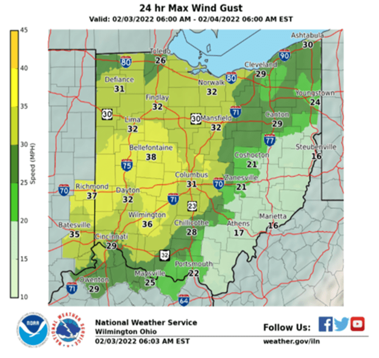 WINTER STORM UPDATE Official site for Ostrander, Ohio
