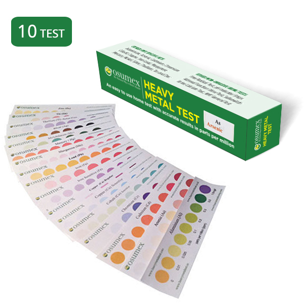Heavy Metals Test Specific Kit 10 Test Osumex UK