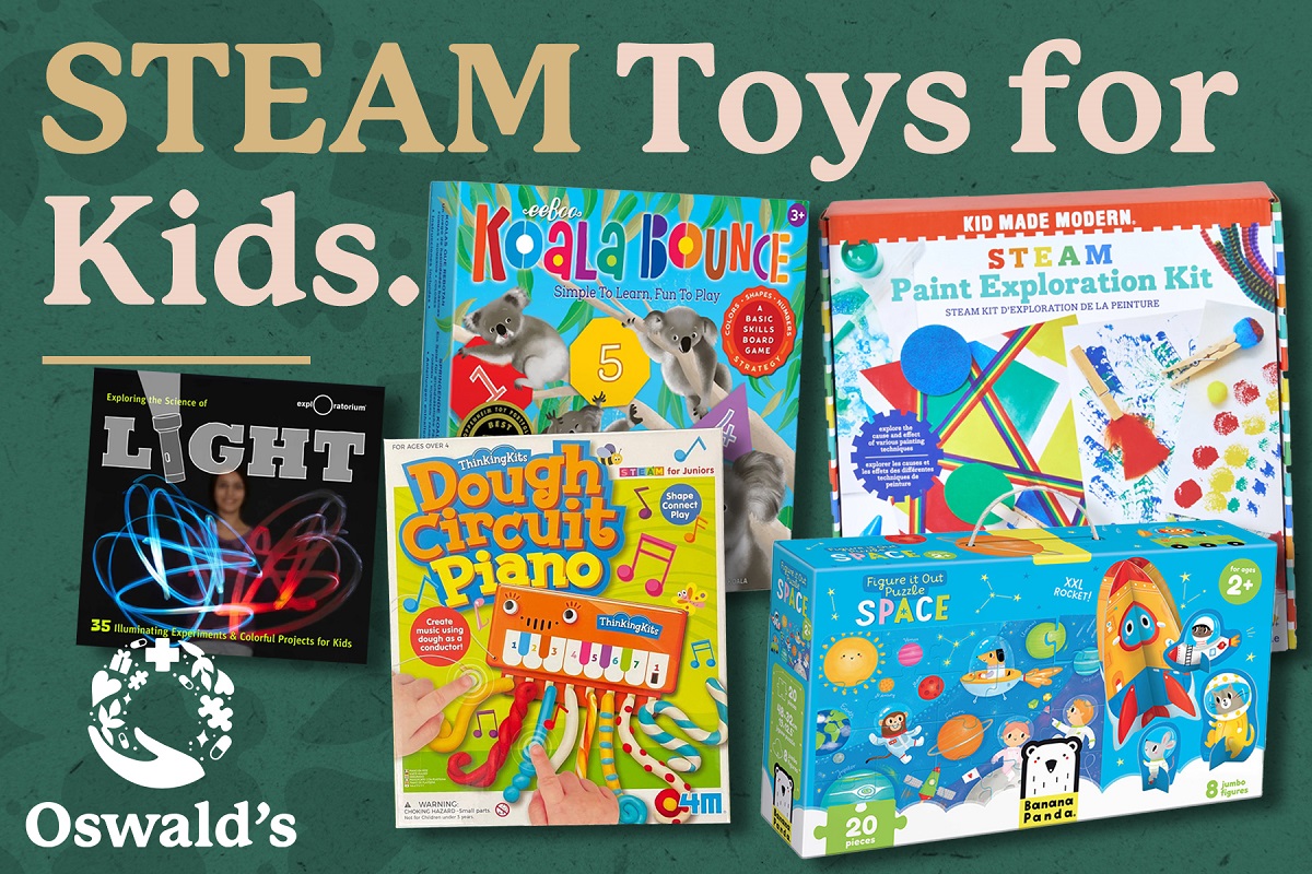 STEAM Toys for Kids Oswald's Toy Shop