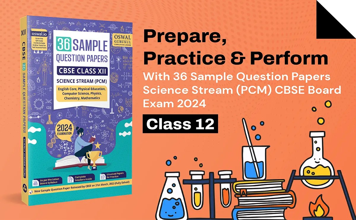 CBSE 36 Sample Paper Class 12 PCM Book Review Exam 2024