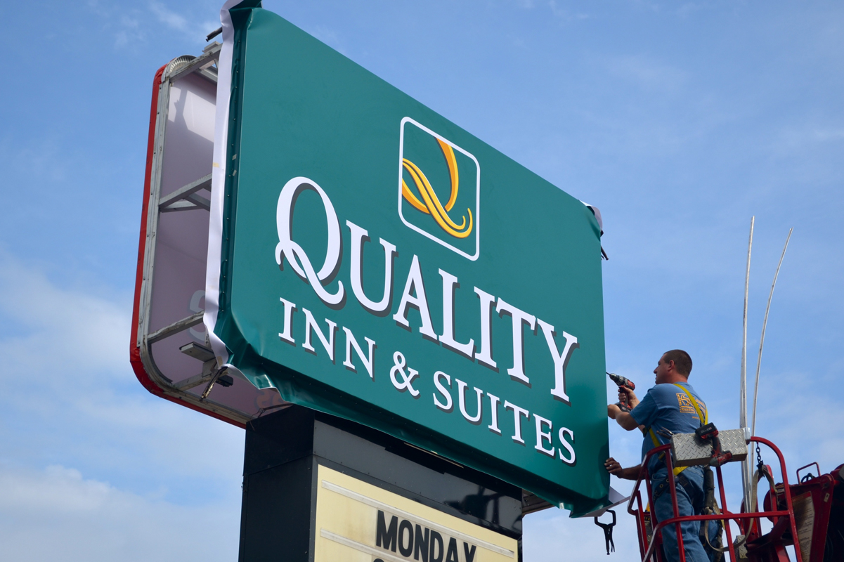 Econo Lodge Riverfront Hotel in Oswego Transitions to Quality Inn