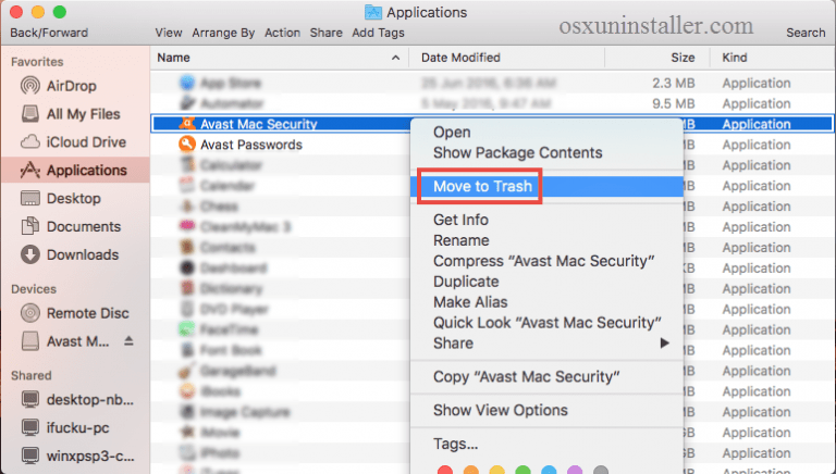 How to Perfectly Uninstall Avast Free Mac Security