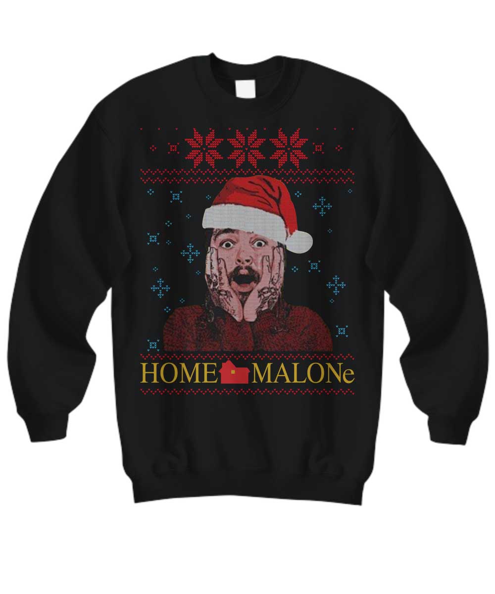 Home Malone ugly Christmas sweater OTAIRECORD OFFICIAL BLOG