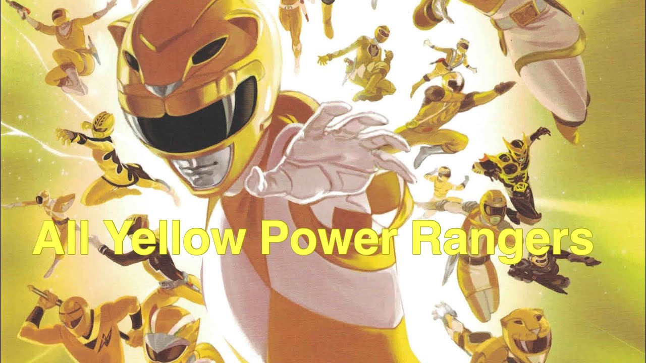 Top 10 Best Yellow Power Ranger of All Time Ranked OtakuKart