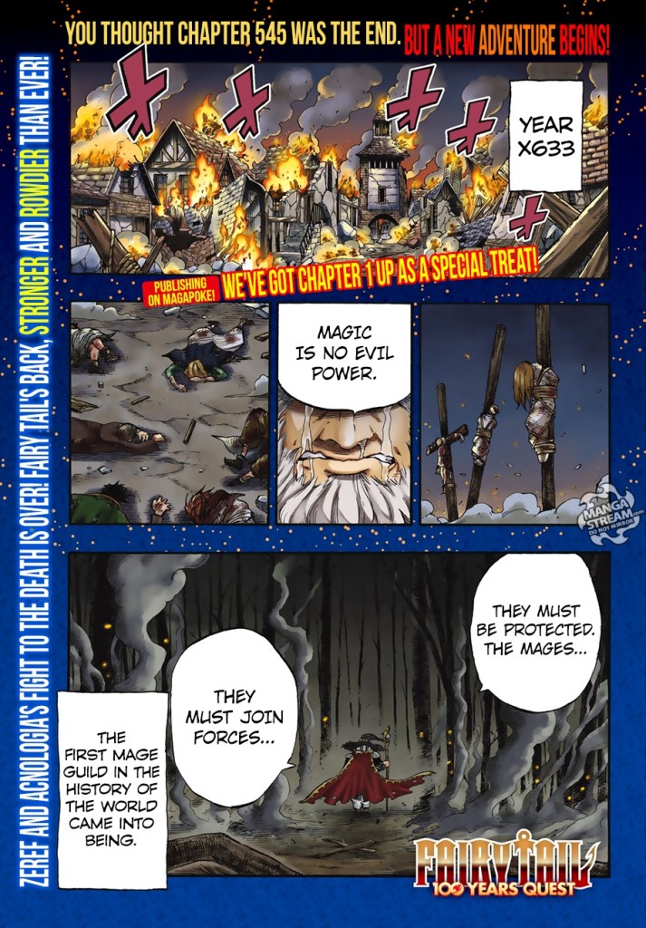 Fairy Tail 100 years quest chapter 1 review, the first guild and best