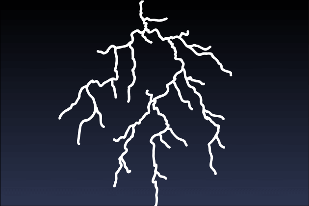 Illustrator：5分でできる！雷エフェクトの作り方 小樽総合デザイン事務局｜ホームページ制作・デザイン・LINEスタンプ制作