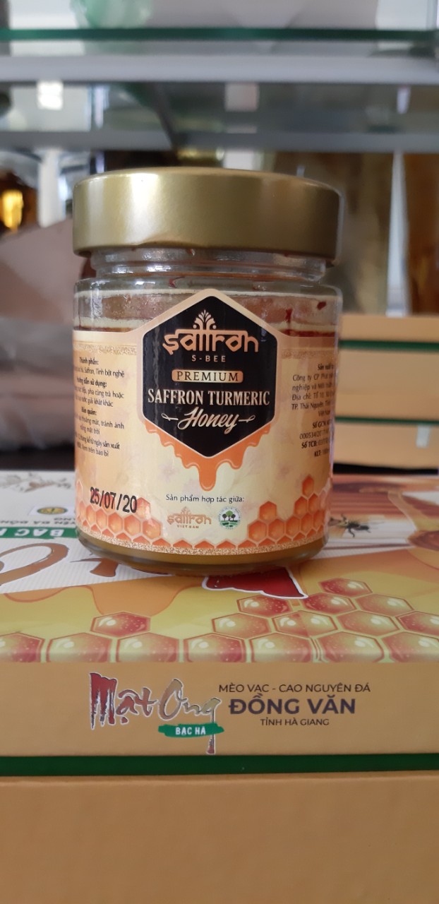 Saffron Turmeric Honey