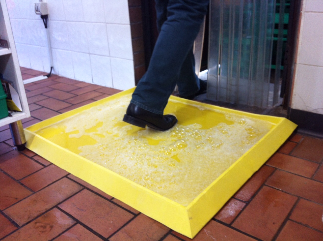 Boot Dip Mat ideal for agricultural or other application clean work areas