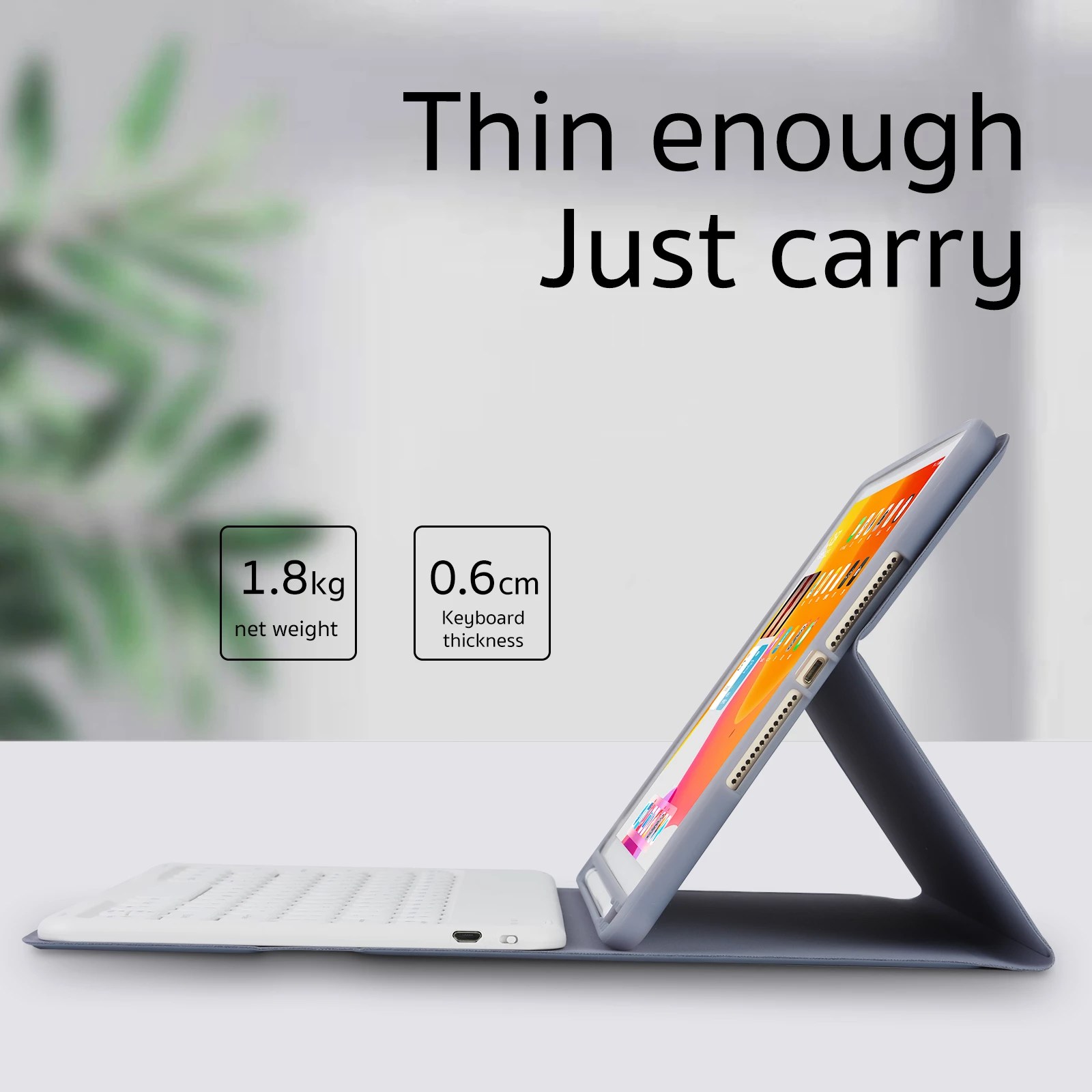 Coteetci Portable Bluetooth Smart Keyboard with TouchPad OTC.LK